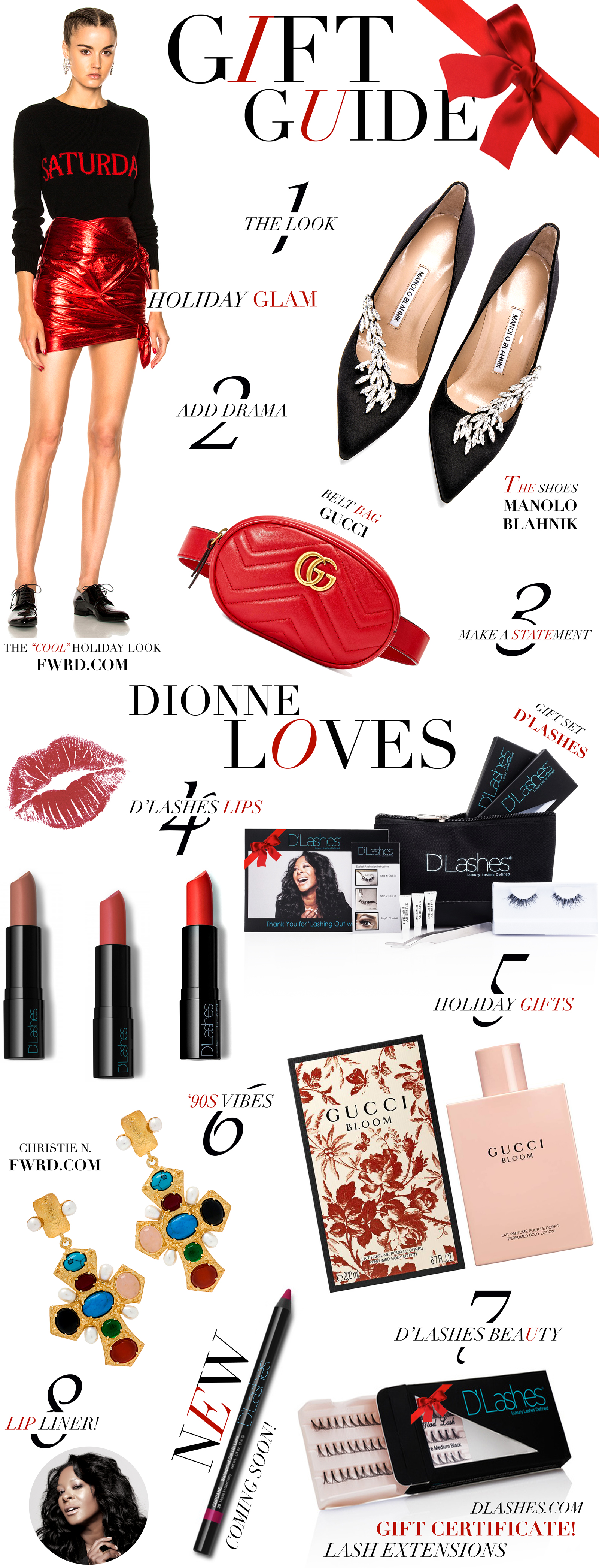 Holiday Gifts DLashes Fashion Blog