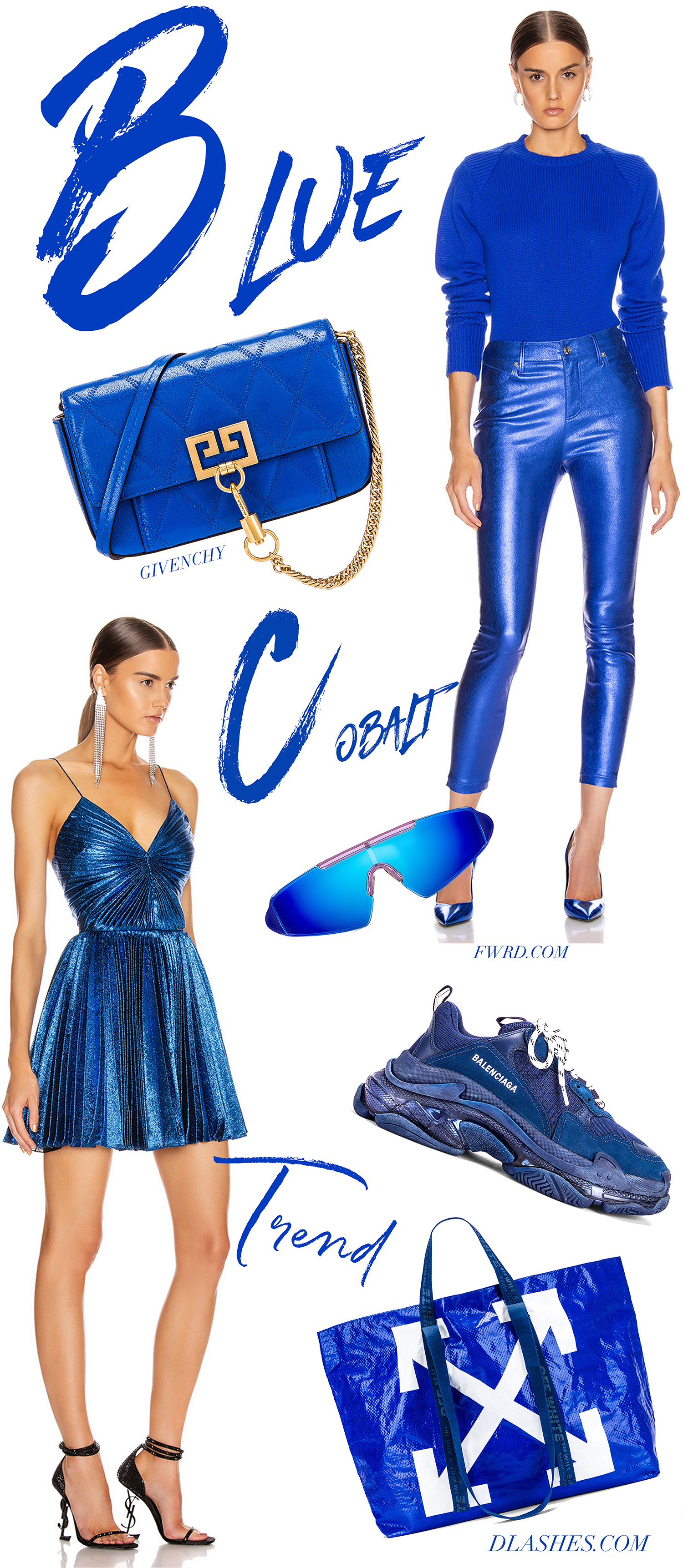 Cobalt Blue Fashion Trend