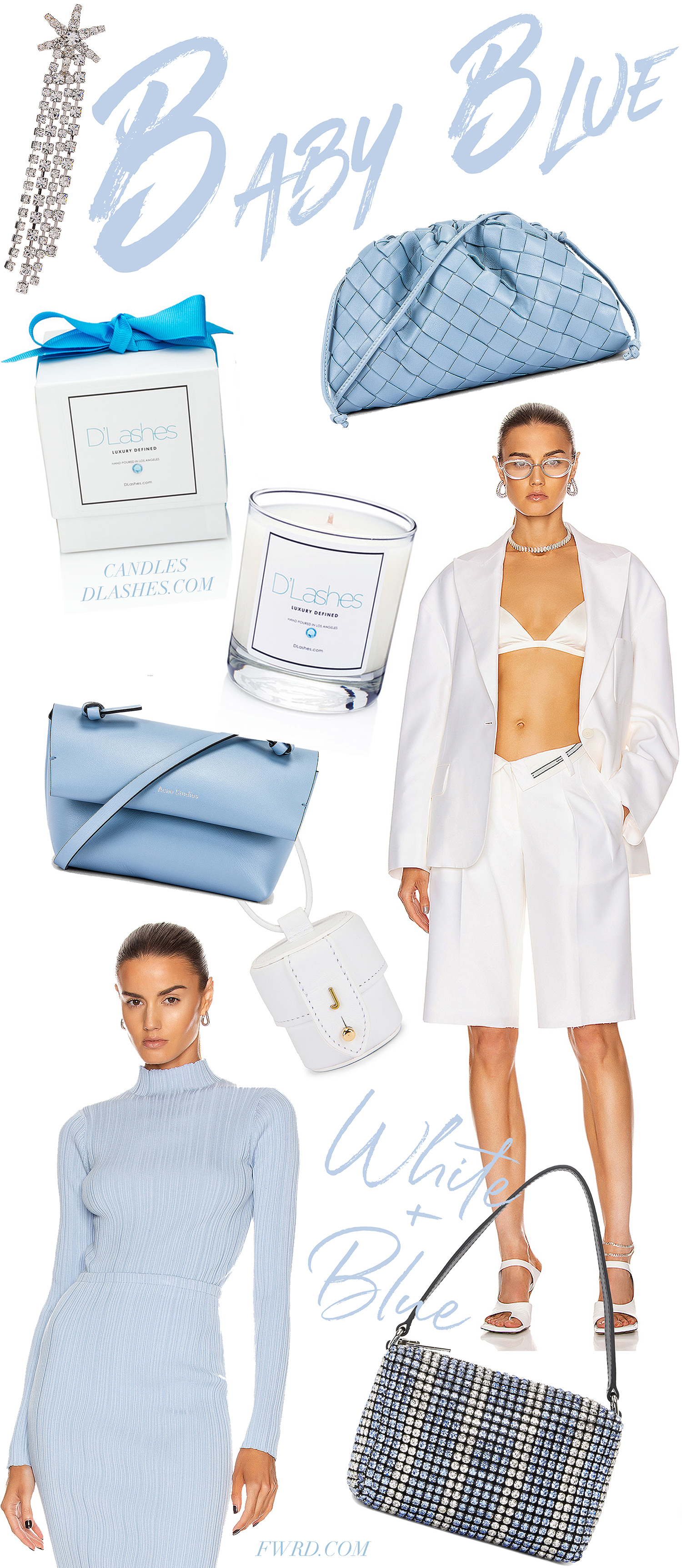 Pastel Baby Blue Fashion Trend